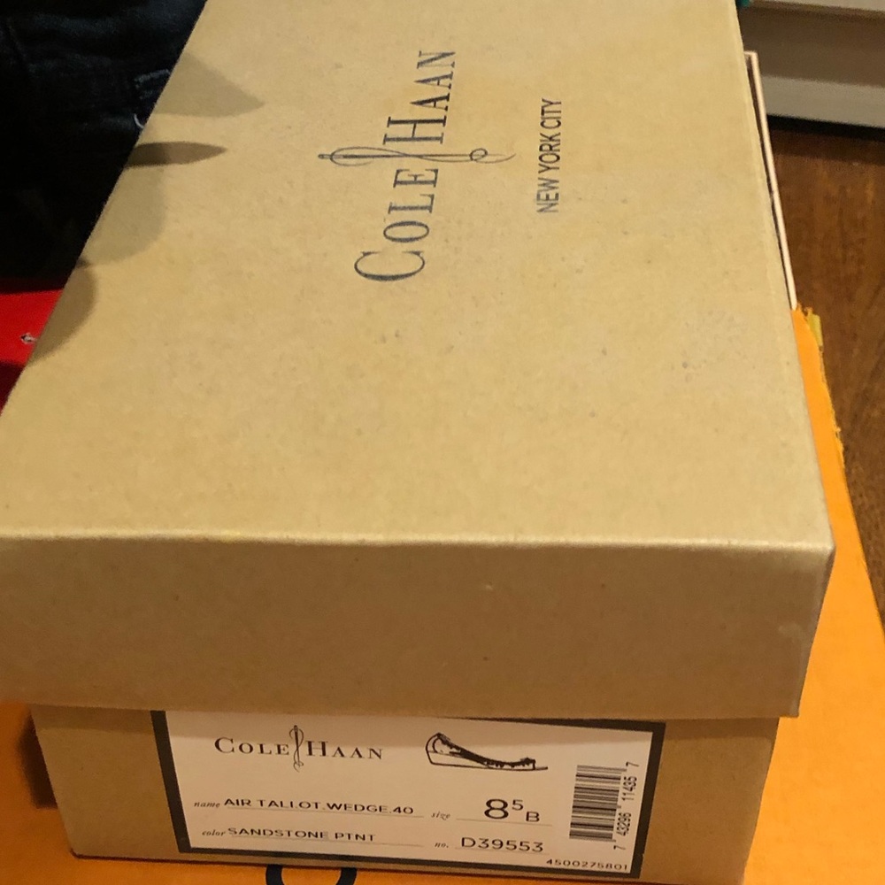 Cole Haan Nike Air Patent wedge